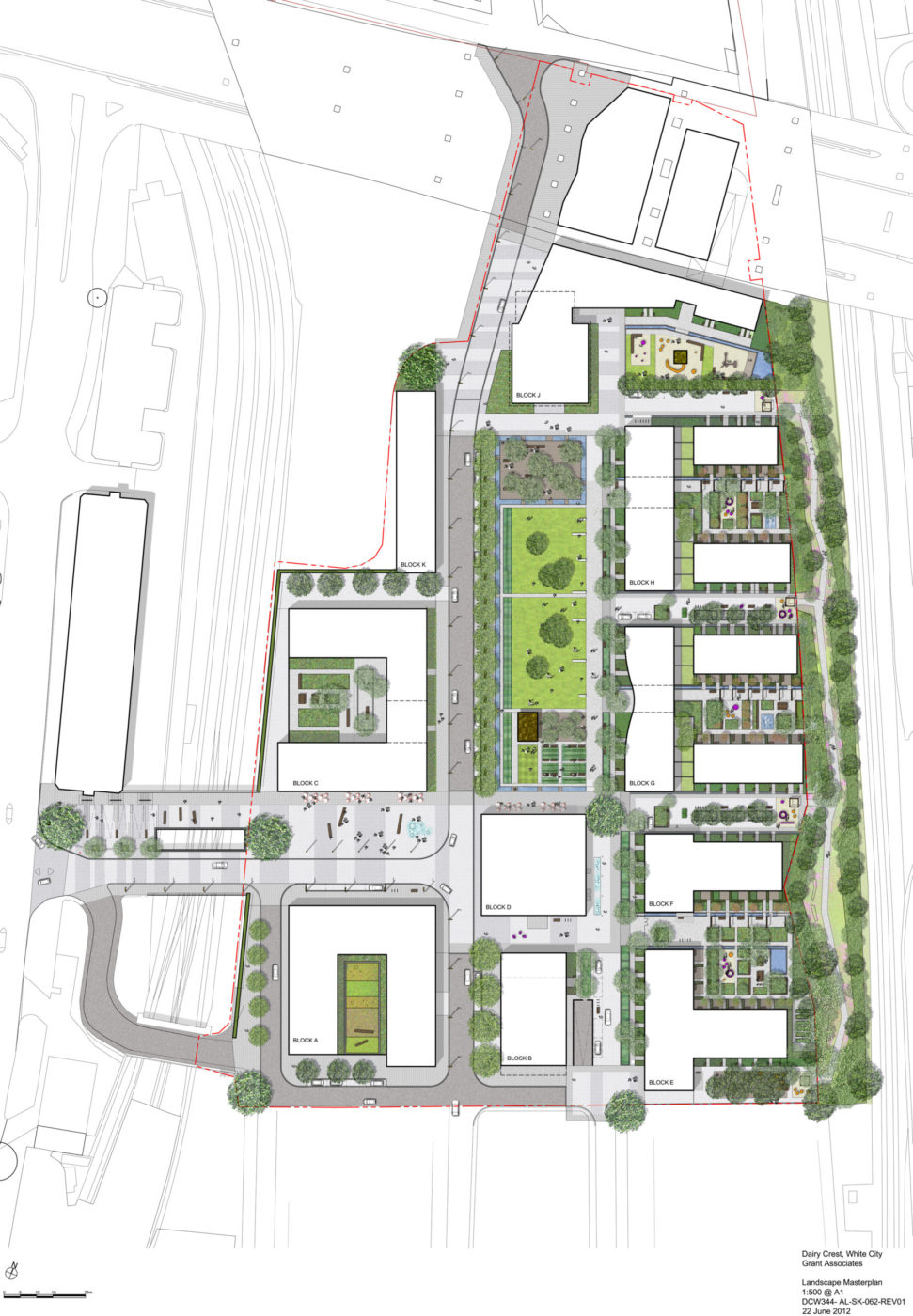 White City Masterplan | Eric Parry